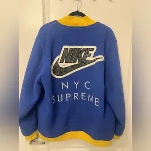 Supreme | Jackets & Coats | 207 Supreme X Nike Sb Varsity Jacket